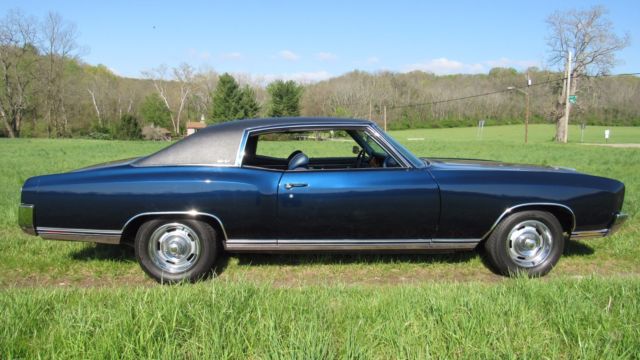 1970 Monte Carlo, 56K "Actual Miles", very original, excellent paint 1970 Chevrolet Monte Carlo