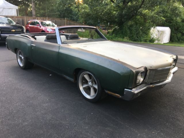 1970 Monte Carlo Convertible not LS6 Chevelle SS454 LS6 LS5 1970 Chevrolet Monte Carlo Convertible