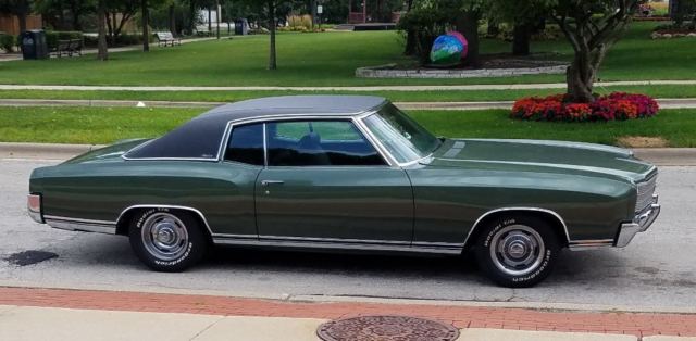 1970 Monte Carlo. Highly documented, turn key and go car. 1970 Chevrolet Monte Carlo