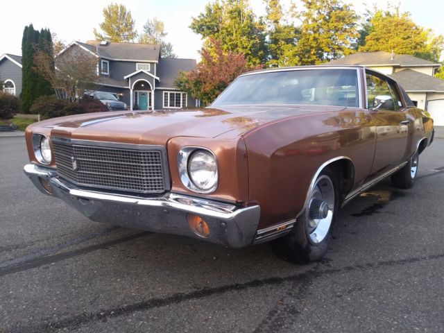 1970 Monte Carlo SS 454, rarer than SS Chevelle L34, L78, LS5, LS6, 396 and 454 1970 Chevrolet Monte Carlo SS 454 LS5 with build sheet!