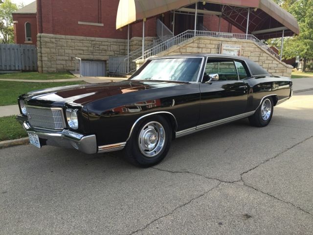 1970 Monte Carlo Triple Black MINT 1970 Chevrolet Monte Carlo