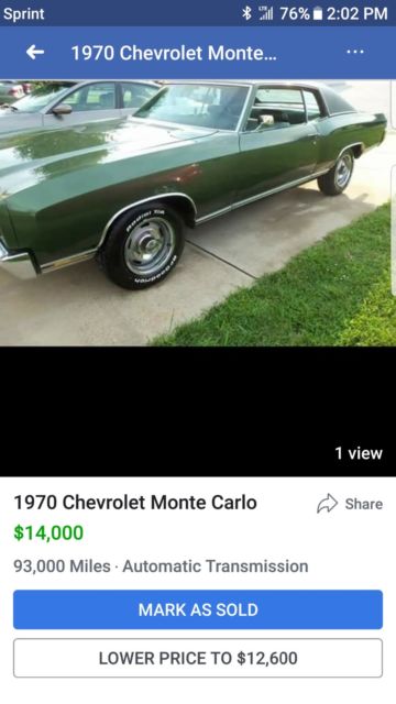 1970 Chevrolet Monte Carlo - photo 7
