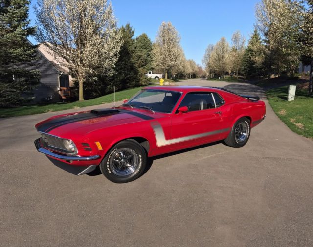 1970 Mustang Boss 302 - Medium Red - Concours Quality Restoration 1970 Ford Mustang Boss 302