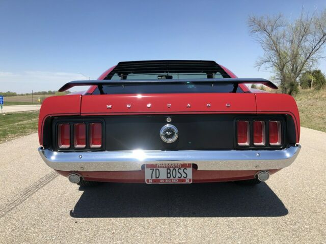 1970 Ford Mustang BOSS 302ci - 4 Speed, Red, Fully Restored - photo 7