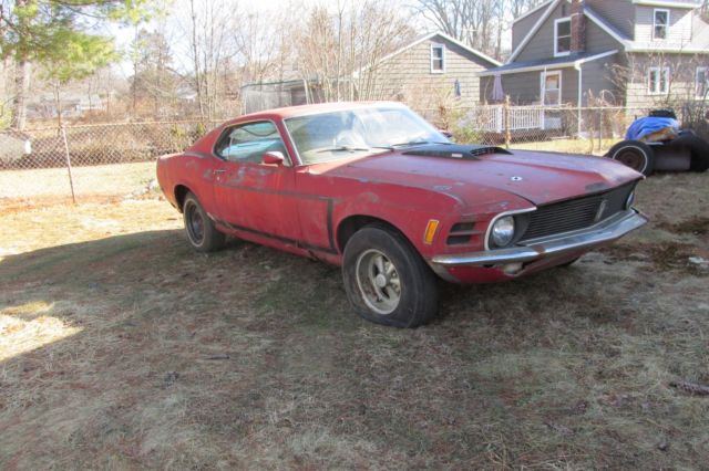 1970 MUSTANG FASTBACK 302, AT BARN FIND FORD PROJECT CAR 1970 Ford Mustang