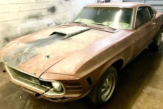 1970 mustang fastback mach 1 Rare storage find 1970 Ford Mustang
