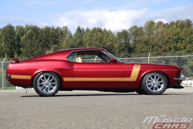 1970 Mustang Mach 1 - 347 STROKER - Pro Touring Monster with sleek BOSS Styling 1970 Ford Mustang Mach 1