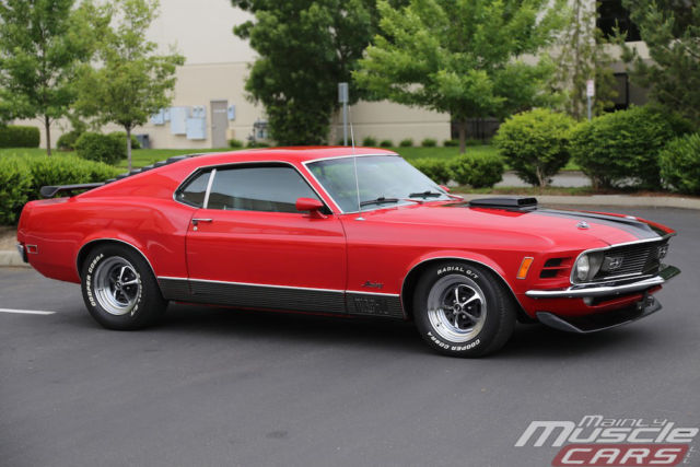 1970 Mustang Mach 1 351C 4V, 4 Speed, Air Conditioning, Tilt, Tach, Shaker 1970 Ford Mustang Mach 1
