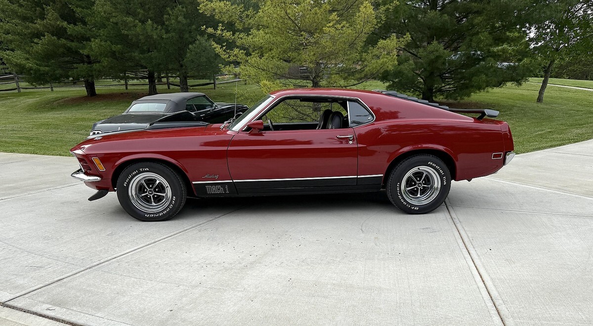 1970 FORD MACH 1 MUSTANG MACH 1 351C 4SPD PS PDB LOUVERS - photo 10