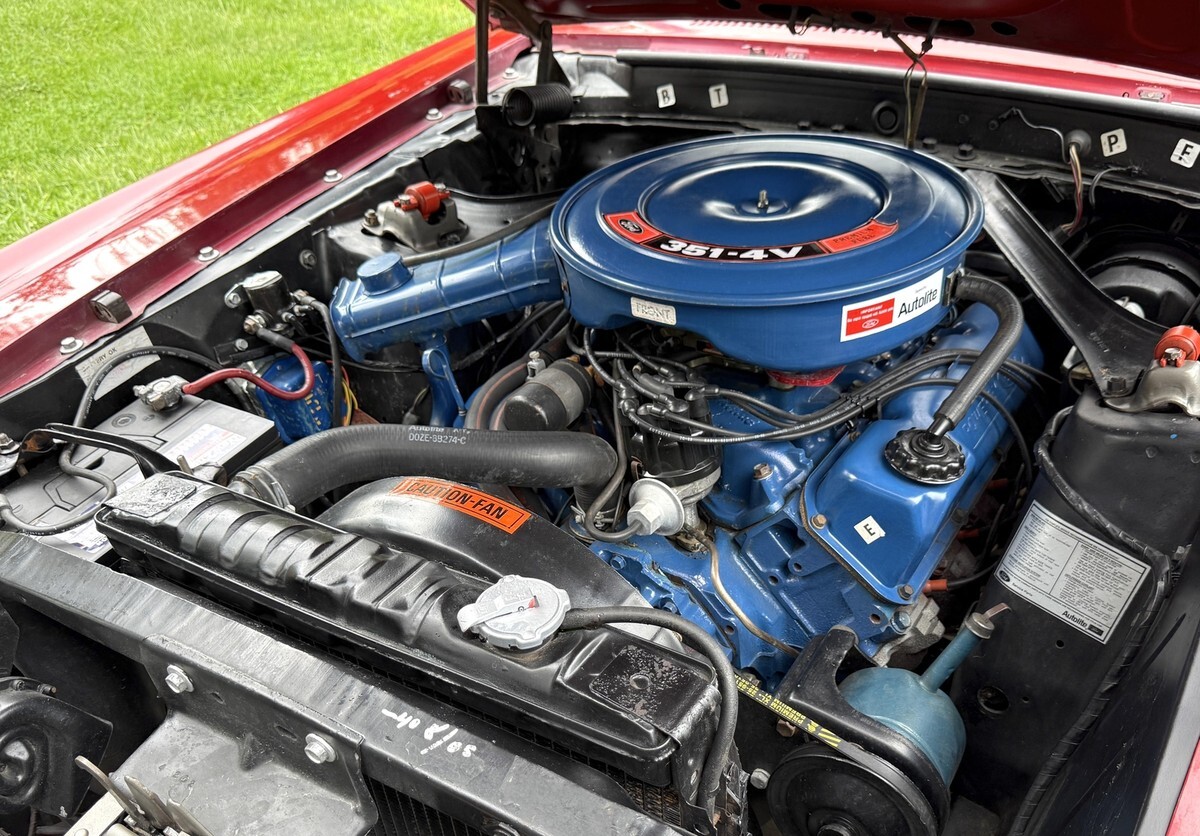 1970 FORD MACH 1 MUSTANG MACH 1 351C 4SPD PS PDB LOUVERS - photo 2