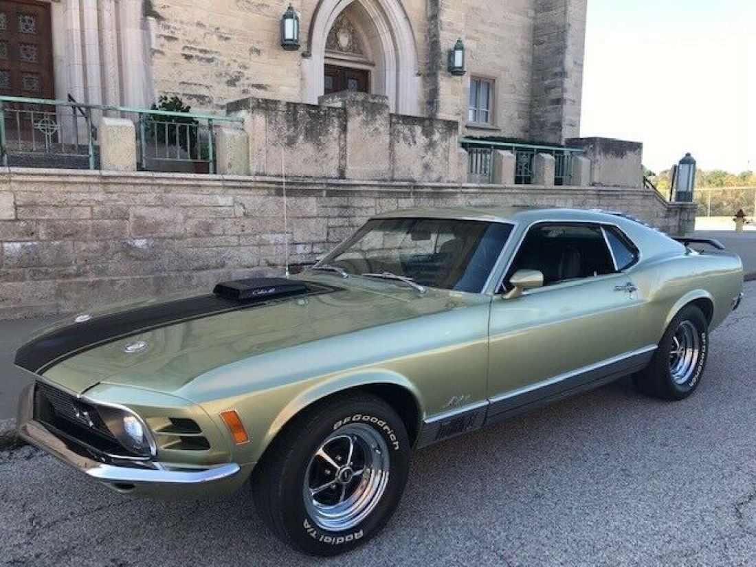 1970 Mustang Mach 1 428 Super Cobra Jet 1970 Ford Mustang