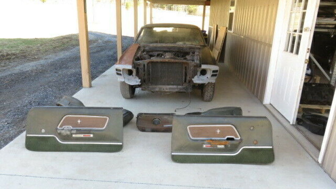 1970 MUSTANG MACH 1 PROJECT PARTS CAR 351C 2V FMX SHAKER 1970 Ford Mustang Mach1
