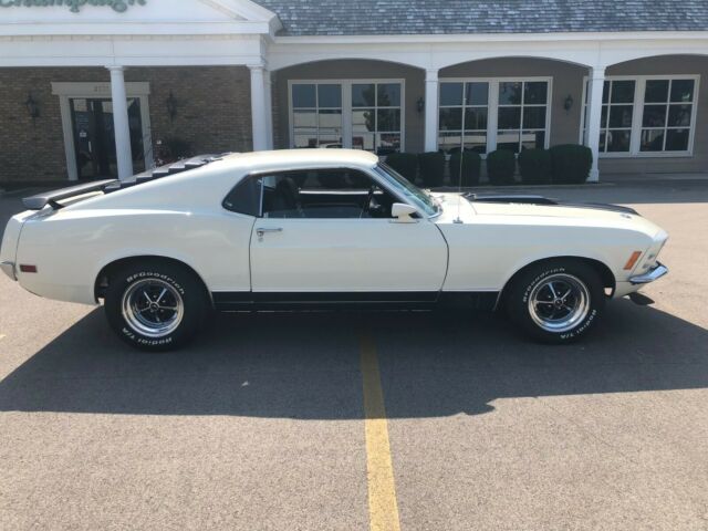 1970 Mustang MACH 1 Restored White 351C FMX A/C Marti report Runs Great SHARP! 1970 Ford Mustang Mach 1
