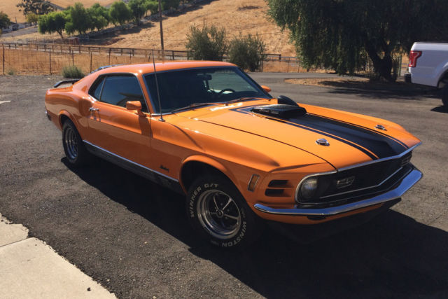 1970 Mustang Mach1, looks and runs great. 1970 Ford Mustang
