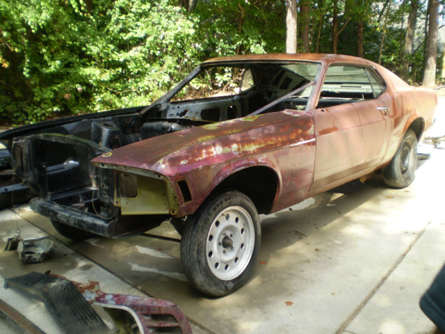 1970 Mustang Sportsroof Fastback Project 1970 Ford Mustang GT