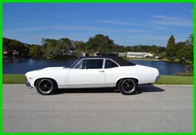 1970 Nova 350 V8 4-speed manual transmission Really Nice Nova! 1970 Chevrolet Nova 10 bolt posi tubular front control arms Vintage A/C