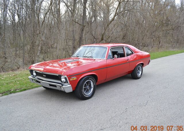 1970 NOVA SS 396 4SPD 12 BOLT PS PDB BUCKETS SOLID BEAUTIFUL CRANBERRY RED NICE 1970 Chevrolet Nova SS 396 4SPD 12 BOLT PS PDB TACH CONSOLE GAUGES