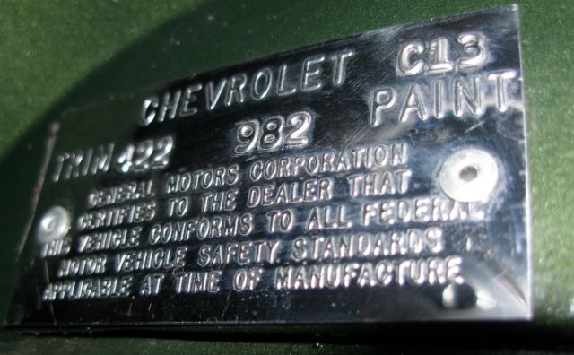 1970 Chevrolet Corvette Numbers Matching - photo 10