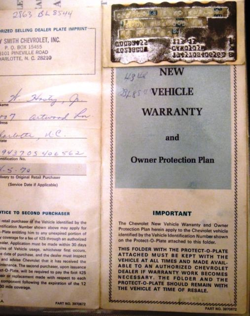 1970 Chevrolet Corvette Numbers Matching - photo 9