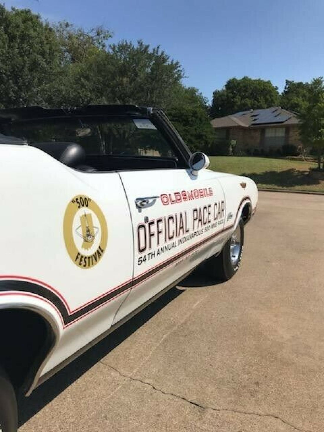 1970 Oldsmobile Cutlass Pace Car - photo 5