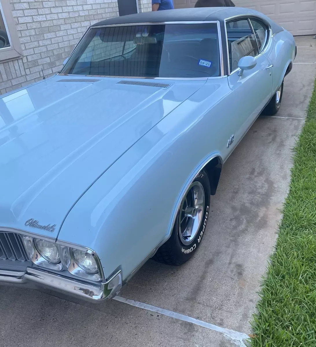 1970 Oldsmobile 442 Coupe Blue 1970 Oldsmobile 442