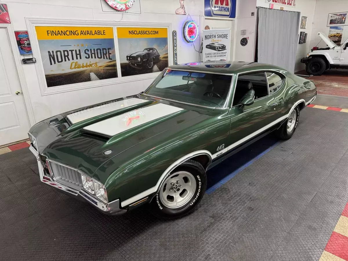 1970 Oldsmobile 442, Green with 14,154 Miles available now! 1970 Oldsmobile 442 - W-30 - ORIGINAL CONDITION - SAME OWNER FOR 45 YE