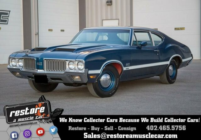 1970 Oldsmobile 442 W30 / W27 – 4 spd, 2dr Post, Rare 1 of 142, Only 2,305 Miles 1970 Oldsmobile 442 W30 / W27 - 4 Speed, Only 2,305 Miles, 1 of 142