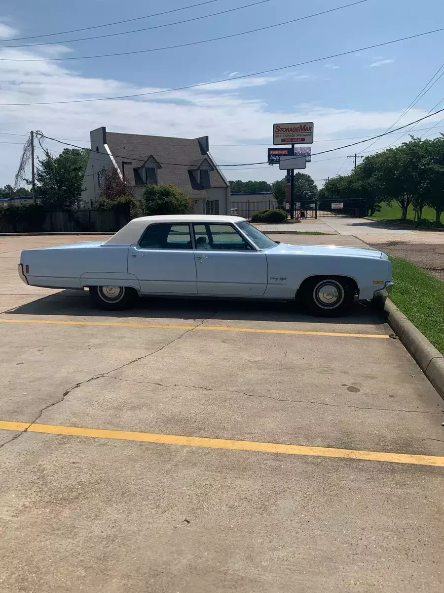 1970 Oldsmobile 98 Sedan Blue 1970 Oldsmobile 98