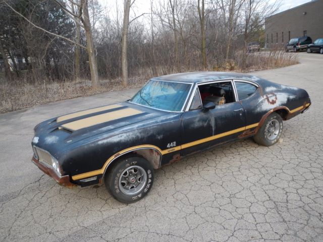 1970 Oldsmobile Cutlass 442 Post Sedan, Sport Coupe W-30 4speed Project 1970 Oldsmobile 442