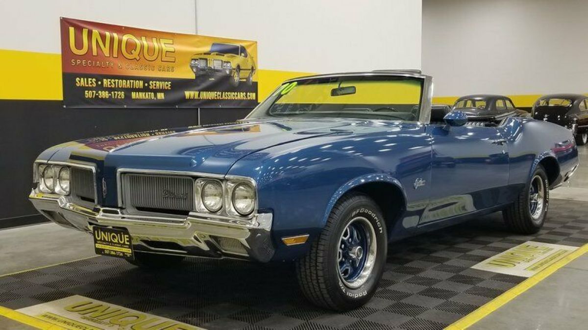 1970 Oldsmobile Cutlass Convertible Numbers Matching Motor and Trans! 1970 Oldsmobile Cutlass Convertible