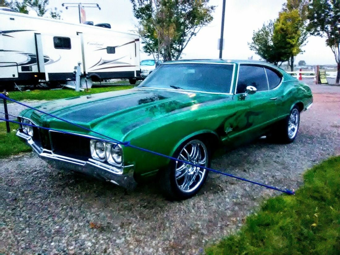 1970 Oldsmobile Cutlass S Green RWD Automatic 1970 Oldsmobile Cutlass S