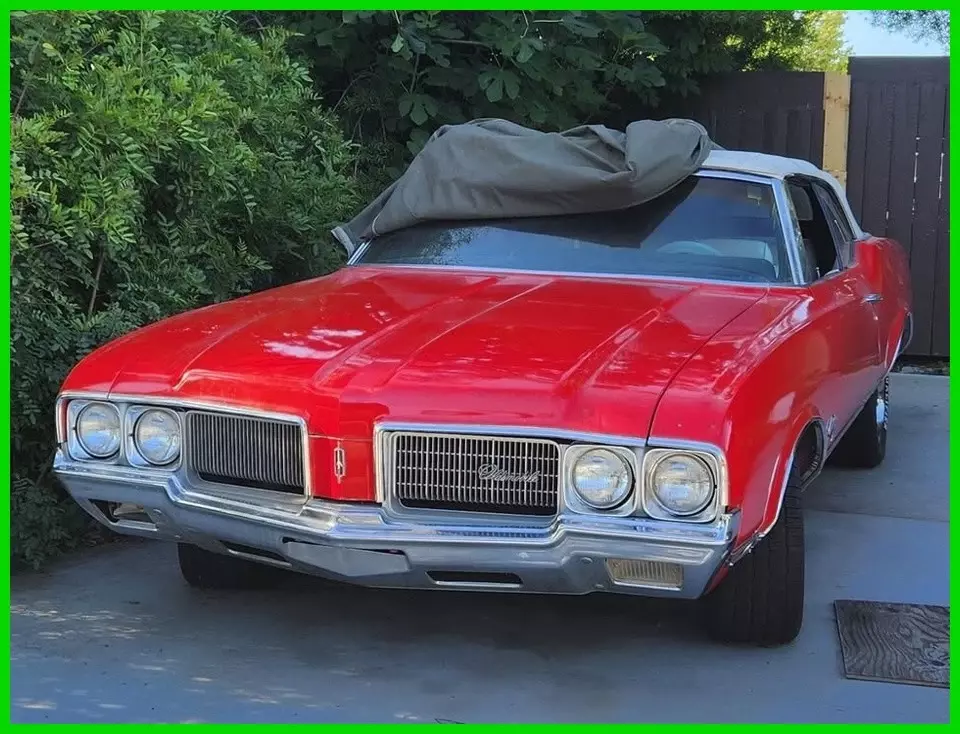 1970 Oldsmobile Cutlass Supreme Convertible SX 455CI 365hp engine 1970 Oldsmobile Cutlass