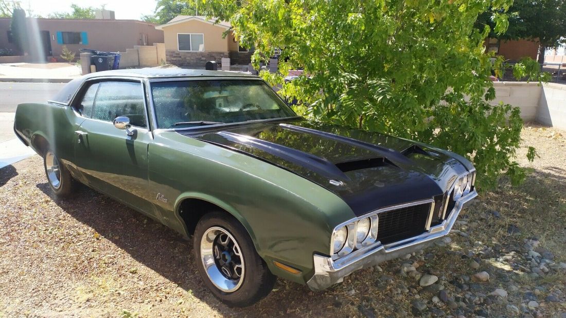 1970 Oldsmobile Cutlass Supreme Coupe Green RWD Automatic 1970 Oldsmobile Cutlass Supreme