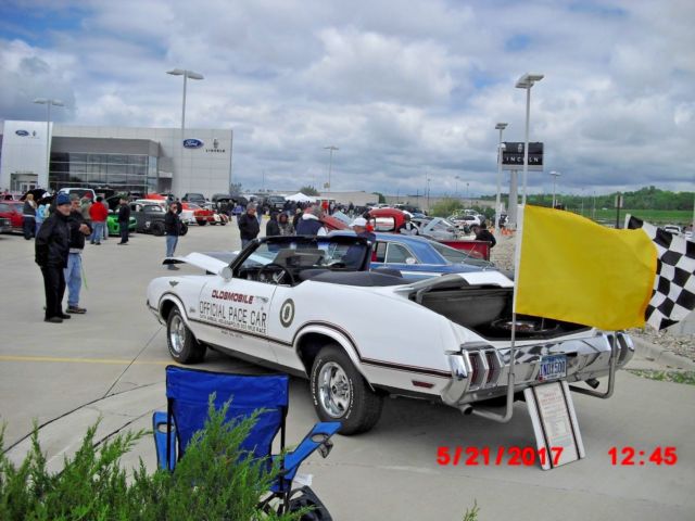 1970 Oldsmobile Cutlass Supreme Numbers Matching Indy Pace Car 1970 Oldsmobile Cutlass Indy Pace Car Cutlass Supreme