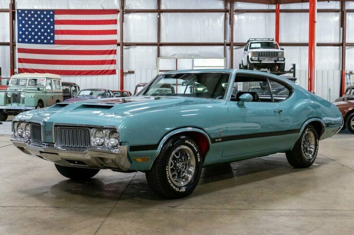 1970 Oldsmobile Holiday 442 63499 Miles Aegean Aqua Metallic Coupe 455ci V8 Auto 1970 Oldsmobile Other 442