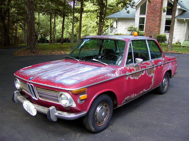 1970 One Owner BMW 2002 Purchased New in Germany in 1970 Original Georgia Title 1970 BMW 2002