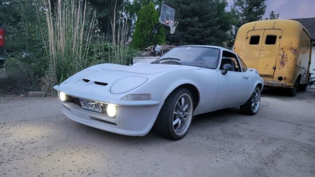 1970 Opel GT 1900 Sportscar Grey RWD Manual GT 1970 Opel GT 1900 GT
