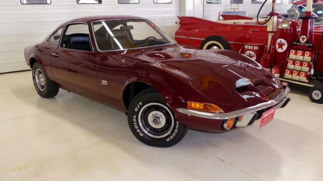 1970 Opel GT 45633 Miles Burgundy/Maroon 2 Door Coupe 1.9L Manual 4-Speed 1970 Opel GT --