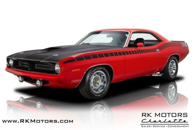 1970 Plymouth 'Cuda AAR Rallye Red Hardtop 340 V8 4 Speed Manual 1970 Plymouth 'Cuda AAR