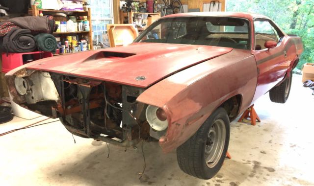1970 Plymouth AAR Cuda Barracuda Numbers Matching EK2 Orange, 4-Speed 1970 Plymouth Barracuda
