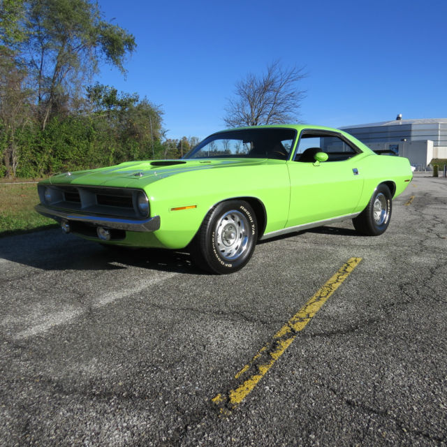 1970 Plymouth Barracuda 383 F. I. 4 Speed 1970 Plymouth Barracuda