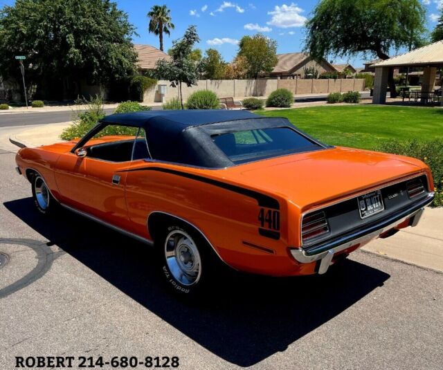 1970 Plymouth Barracuda 440cid 3x2bbl 6 Pack Convertible - photo 3