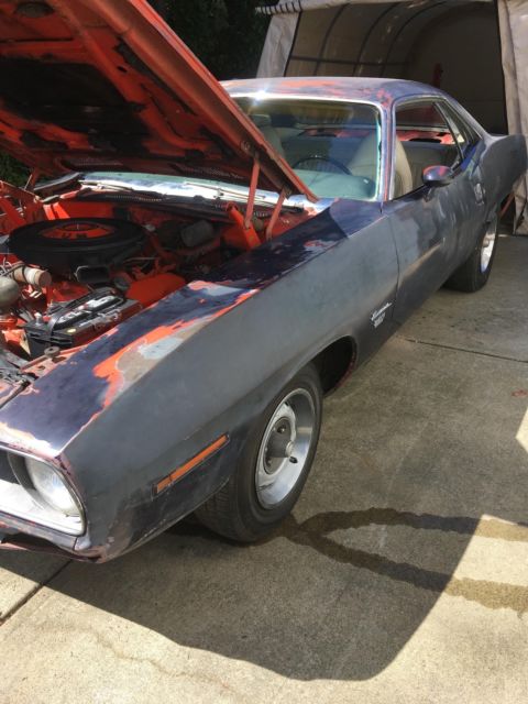 1970 Plymouth Barracuda A93 1 of 1 built EV2 Hemi Orange rare mopar number match 1970 Plymouth Barracuda