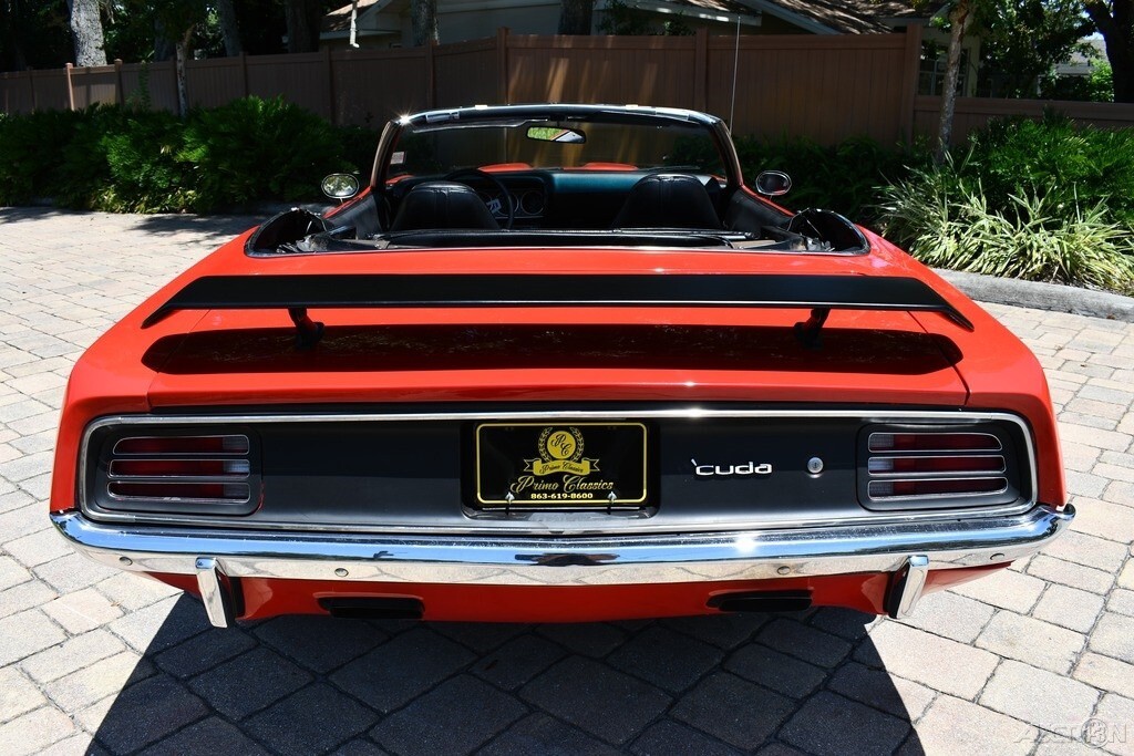 1970 Plymouth Barracuda Convertible 340 Auto Bucket Seats Power Steering & Brake - photo 10