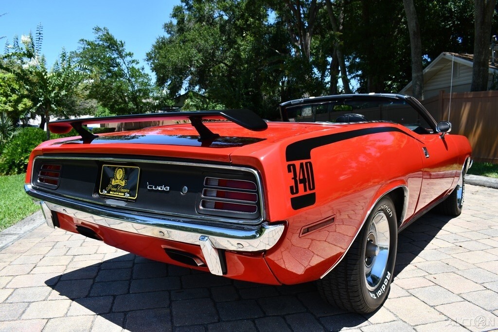 1970 Plymouth Barracuda Convertible 340 Auto Bucket Seats Power Steering & Brake - photo 6