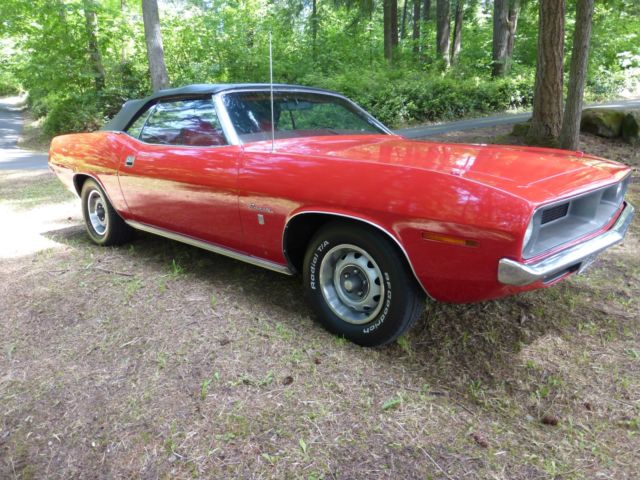 1970 Plymouth Barracuda Convertible Gran Coupe Numbers Matching 1970 Plymouth Barracuda