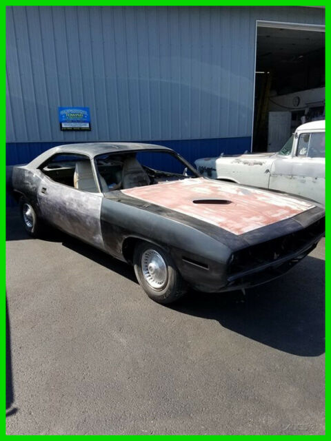 1970 Plymouth Barracuda Coupe Project Vehicle All Steel Frame No Rust 50th Ann 1970 Plymouth Barracuda Heater Box 2 Original Bucket Seats No Mod Good Glass