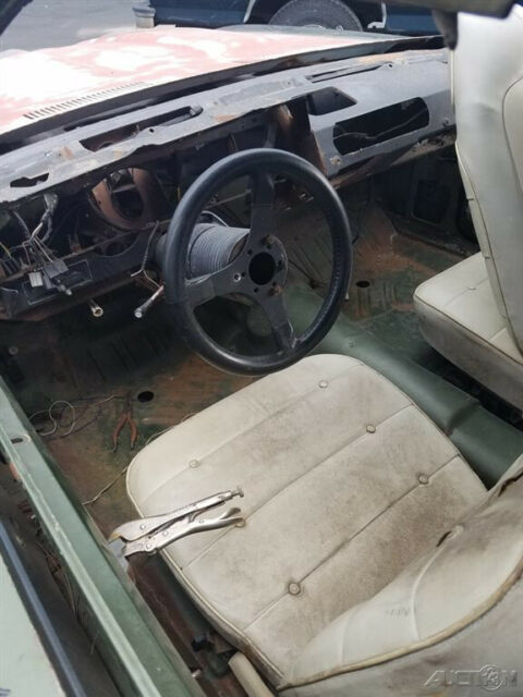 1970 Plymouth Barracuda Heater Box 2 Original Bucket Seats No Mod Good Glass - photo 2
