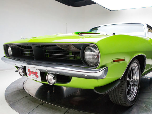 1970 Plymouth Barracuda Cuda 440 Magnum V8 4 Speed Manual Coupe Limelight 1970 Plymouth Barracuda Cuda