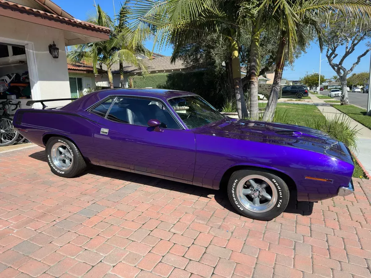 1970 Plymouth Barracuda Purple 1970 Plymouth Barracuda